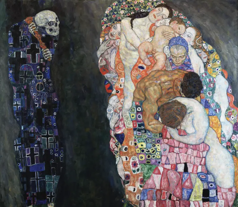 Tod und Leben von Gustav Klimt